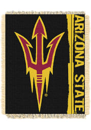 Arizona State Sun Devils 46x60 Double Play Jacquard Tapestry Blanket