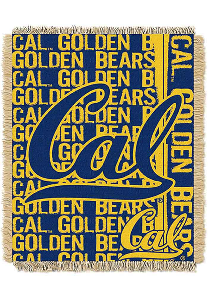 Cal Golden Bears 46x60 Double Play Jacquard Tapestry Blanket