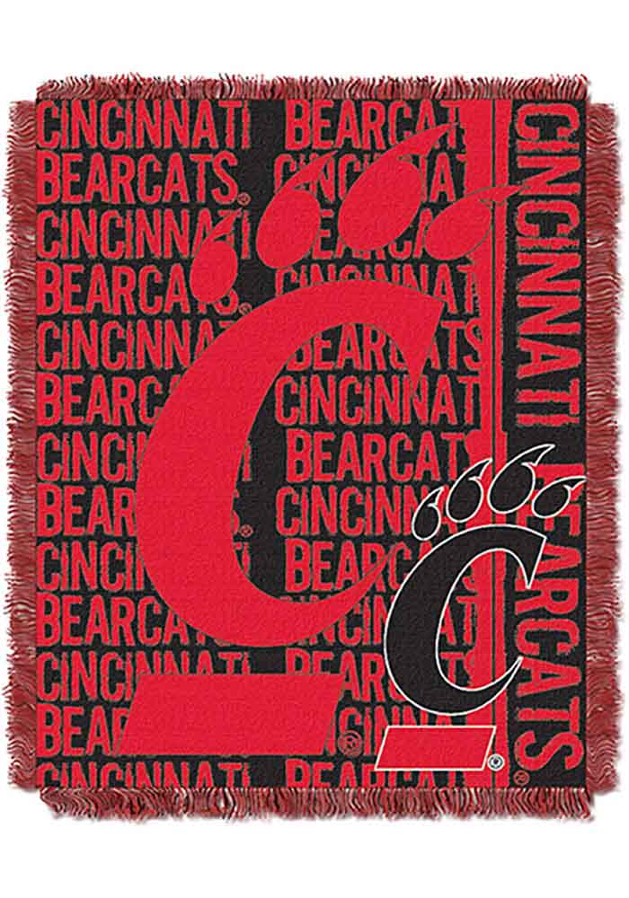 Cincinnati Bearcats 46x60 Double Play Jacquard Tapestry Blanket