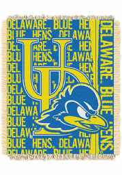 Delaware Fightin' Blue Hens 46x60 Double Play Jacquard Tapestry Blanket