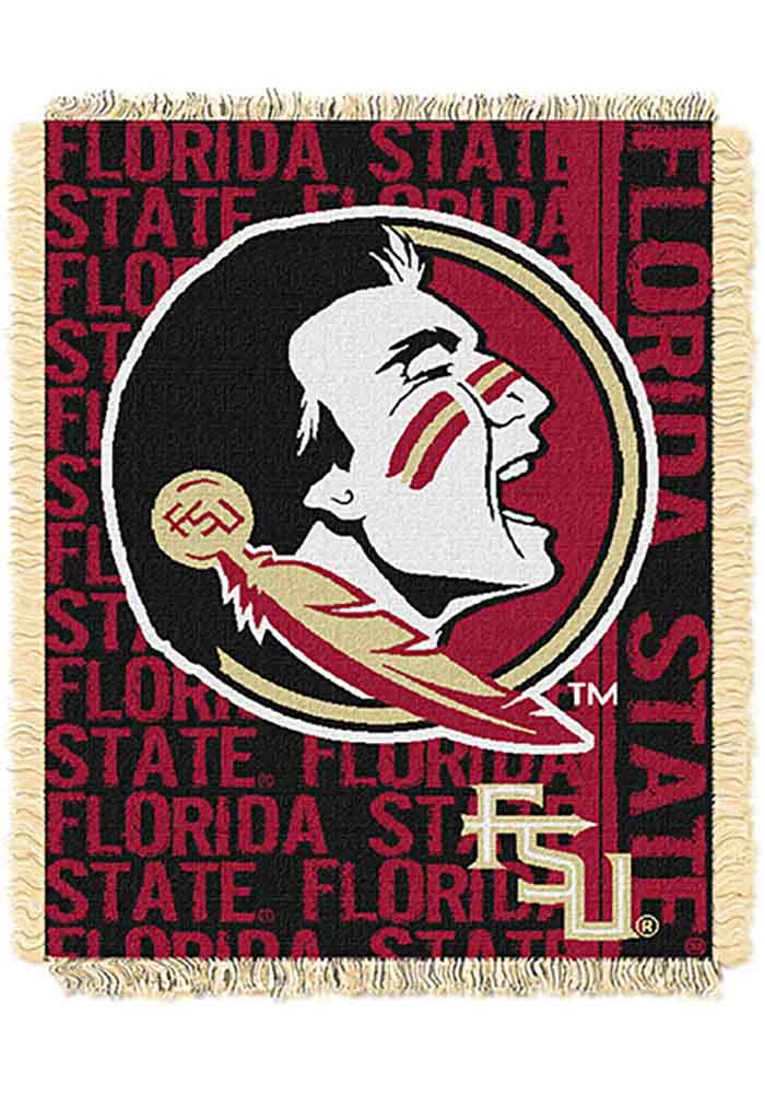 Florida State Seminoles 46x60 Double Play Jacquard Tapestry Blanket