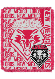 New Mexico Lobos 46x60 Double Play Jacquard Tapestry Blanket