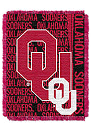 Oklahoma Sooners 46x60 Double Play Jacquard Tapestry Blanket