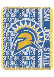 San Jose State Spartans 46x60 Double Play Jacquard Tapestry Blanket