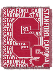 Stanford Cardinal 46x60 Double Play Jacquard Tapestry Blanket