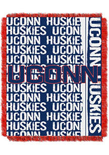 UConn Huskies 46x60 Double Play Jacquard Tapestry Blanket