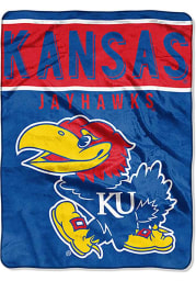 Kansas Jayhawks 60x80 Basic Raschel Blanket
