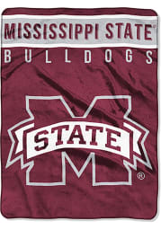 Mississippi State Bulldogs 60x80 Basic Raschel Blanket