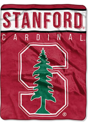 Stanford Cardinal 60x80 Basic Raschel Blanket