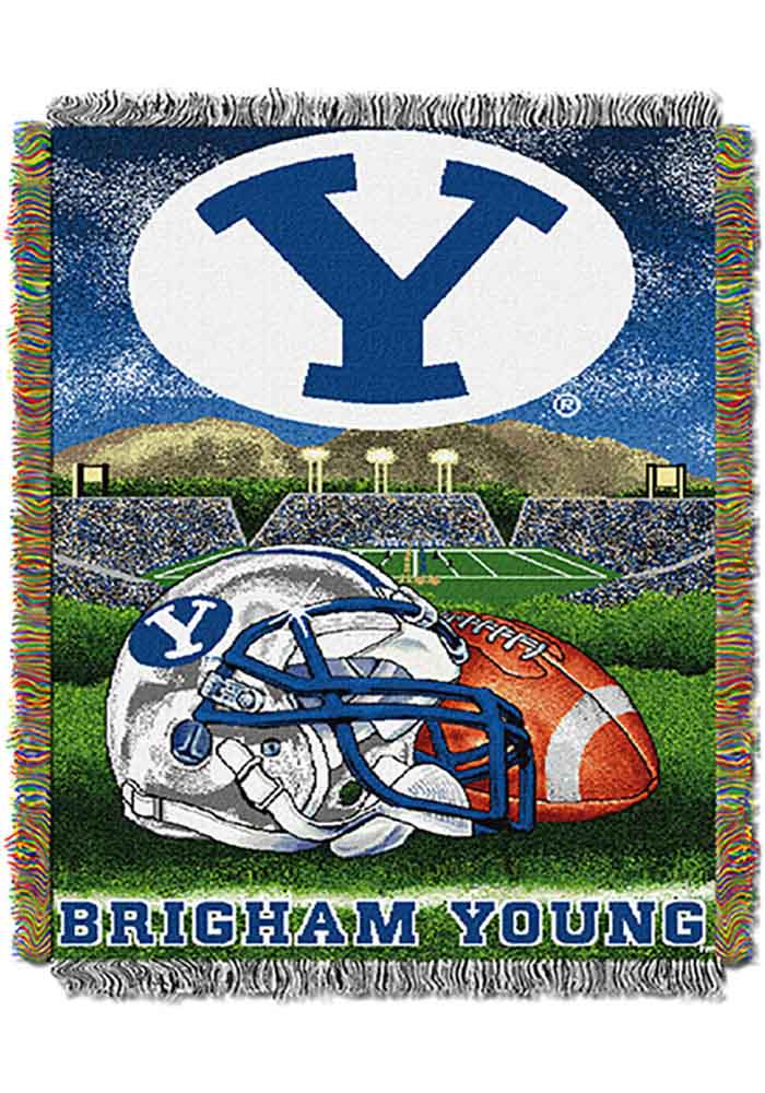 BYU Cougars 48x60 Home Field Advantage Tapestry Blanket