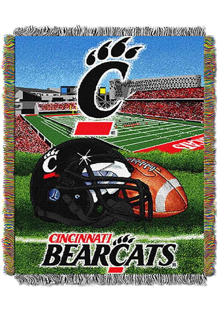 Cincinnati Bearcats 48x60 Home Field Advantage Tapestry Blanket
