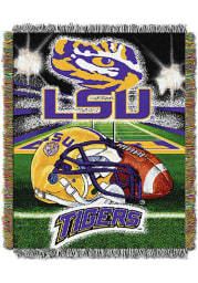 LSU Tigers 48x60 Home Field Advantage Tapestry Blanket