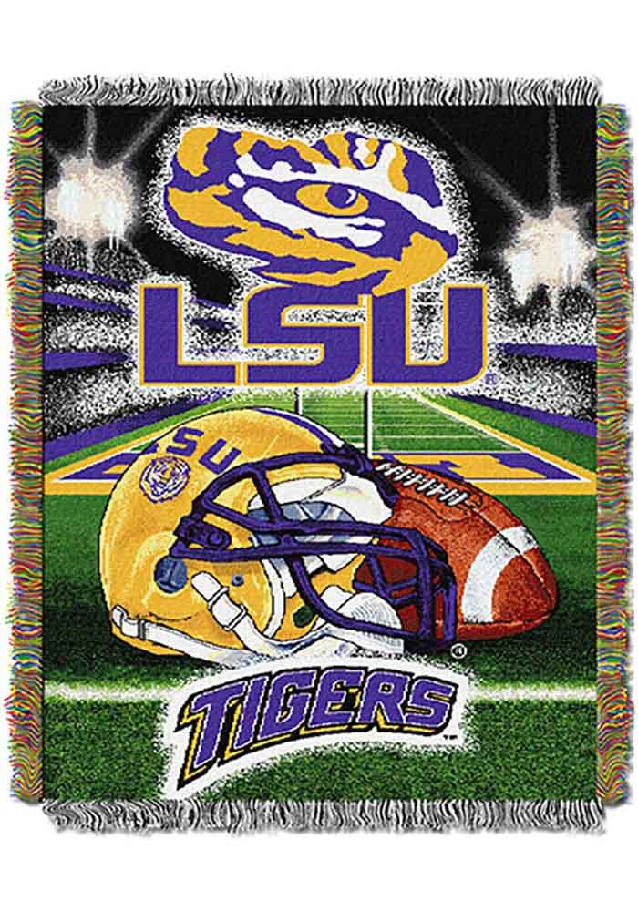 LSU Tigers 48x60 Home Field Advantage Tapestry Blanket