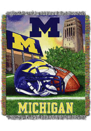 Michigan Wolverines 48x60 Home Field Advantage Tapestry Blanket