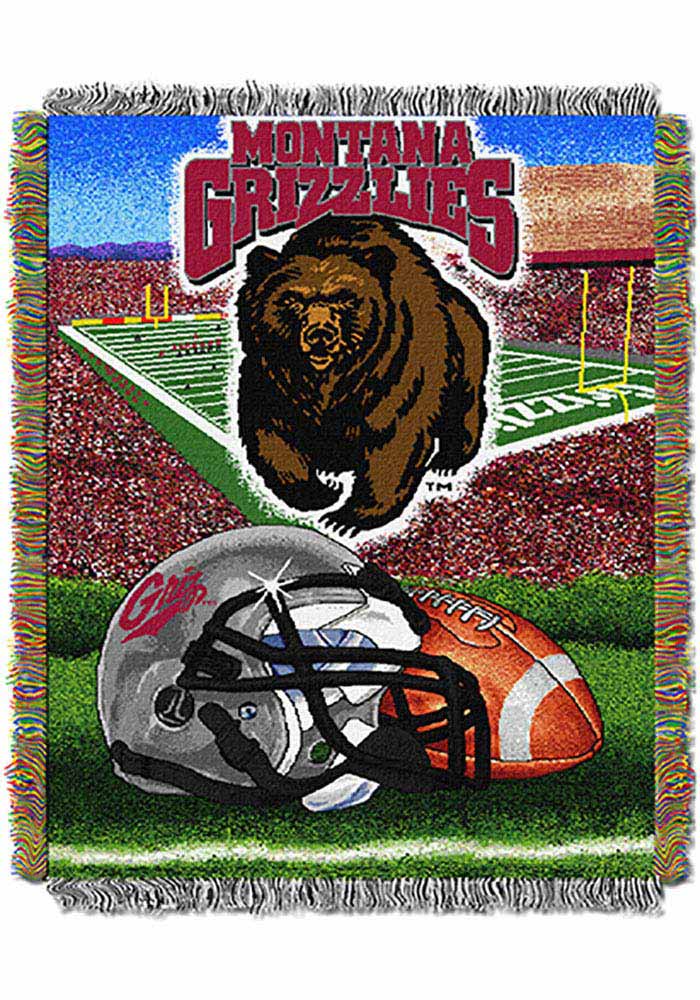 Montana Grizzlies 48x60 Home Field Advantage Tapestry Blanket