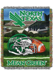 North Texas Mean Green 48x60 Home Field Advantage Tapestry Blanket