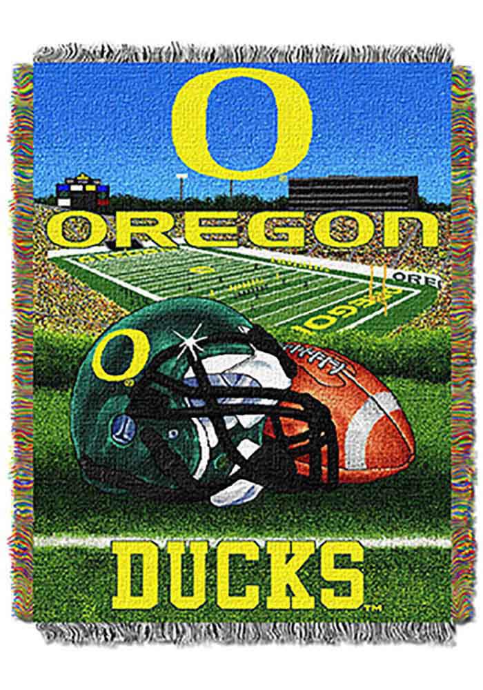 Oregon Ducks 48x60 Home Field Advantage Tapestry Blanket