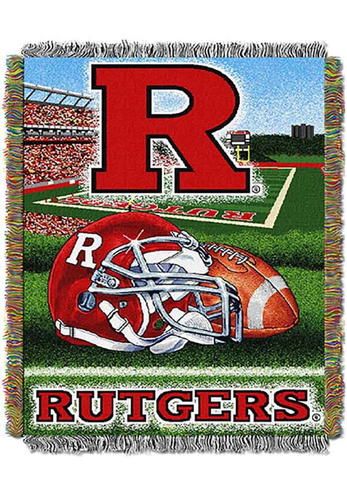 Rutgers Scarlet Knights 48x60 Home Field Advantage Tapestry Blanket