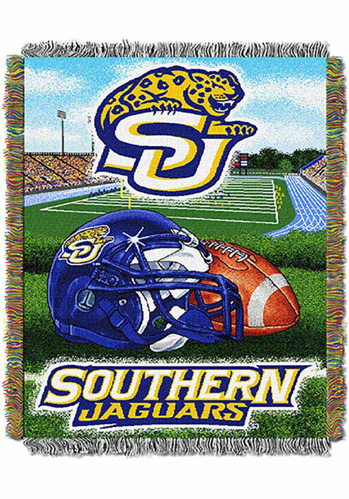 Southern University Jaguars 48x60 Home Field Advantage Tapestry Blanket