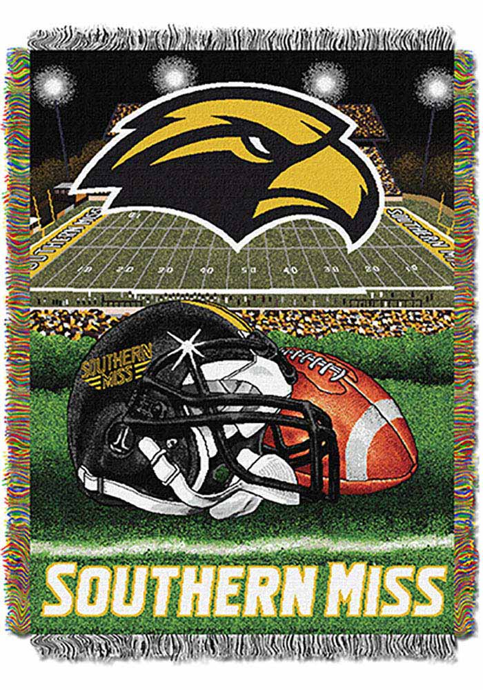Southern Mississippi Golden Eagles 48x60 Home Field Advantage Tapestry Blanket