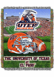 UTEP Miners 48x60 Home Field Advantage Tapestry Blanket