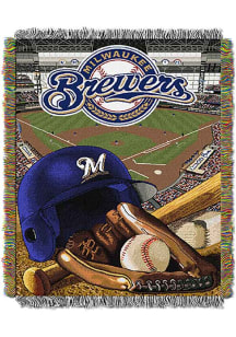 Milwaukee Brewers 48x60 Home Field Advantage Tapestry Blanket
