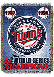 Minnesota Twins 48x60 Commemorative Tapestry Blanket