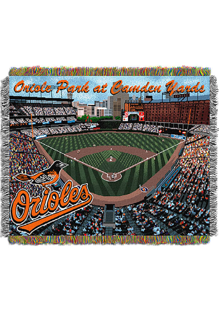 Baltimore Orioles 48x60 Camden Yards Stadium Tapestry Blanket