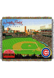 Chicago Cubs 48x60 Wrigley Field Stadium Tapestry Blanket