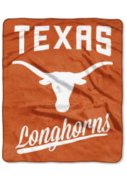 Texas Longhorns 50x60 Alumni Throw Raschel Blanket