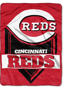 Cincinnati Reds Home Plate 60x80 Raschel Blanket