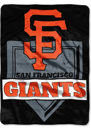 San Francisco Giants 60x80 Home Plate Raschel Blanket