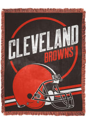 Cleveland Browns Read Option 46x60 inch Jacqaurd Tapestry Blanket