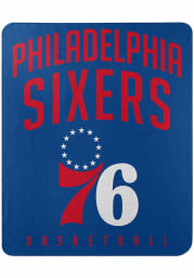 Philadelphia 76ers 50x60 Layup Fleece Blanket