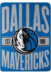 Dallas Mavericks Clear Out Raschel Blanket