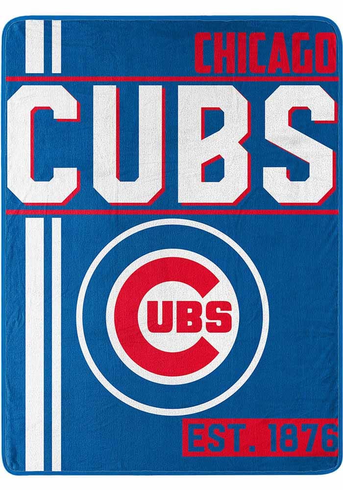Logo Chair Chicago Cubs Sweatshirt Blanket