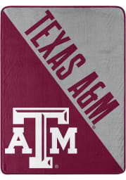 Texas A&M Aggies Halftone Micro Raschel Blanket