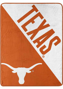 Texas Longhorns Halftone 46x60 Raschel Blanket