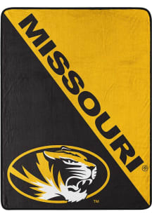 Missouri Tigers Halftone 46x60 Raschel Blanket