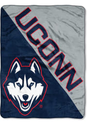 UConn Huskies Halftone Micro Raschel Blanket