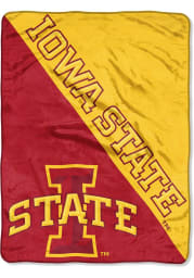Iowa State Cyclones Halftone Micro Raschel Blanket
