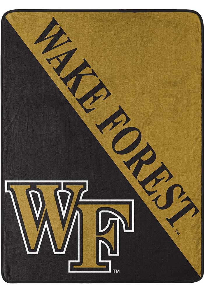 Wake Forest Demon Deacons Halftone Micro Raschel Blanket