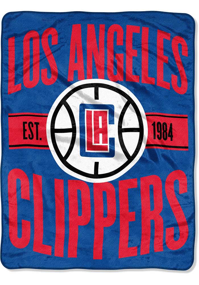 Los Angeles Clippers Clear Out Micro Raschel Blanket