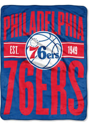 Philadelphia 76ers Clear Out Micro Raschel Blanket