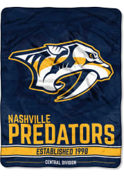 Nashville Predators Breakaway Micro Raschel Blanket