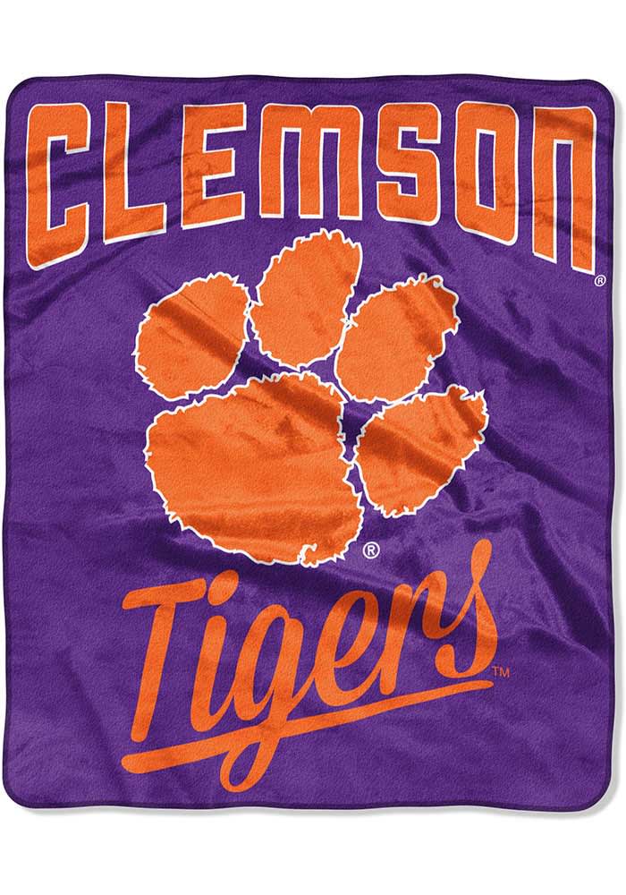 Clemson Tigers Alumni Raschel Blanket