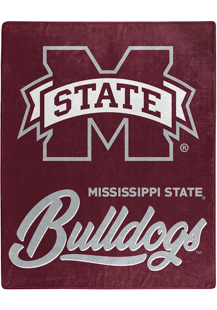 Mississippi State Bulldogs Signature Raschel Blanket