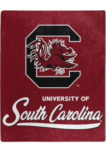 South Carolina Gamecocks Signature Raschel Blanket