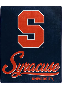 Syracuse Orange Signature Raschel Blanket