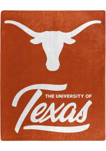 Texas Longhorns Signature Raschel Blanket
